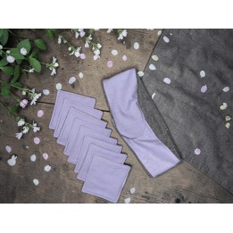 Ensemble de  8 cotons et un bandeau