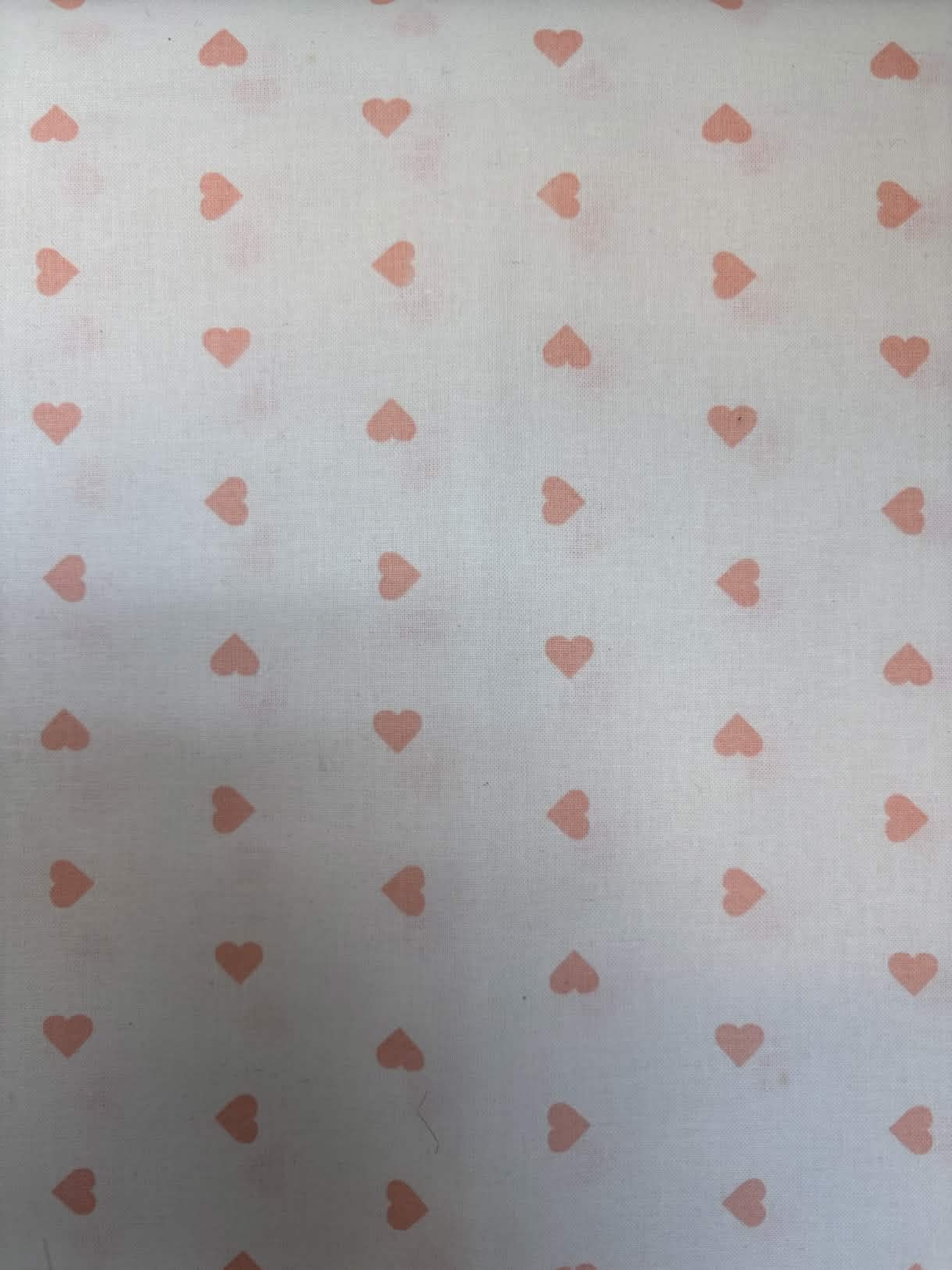 Coton cœur orange