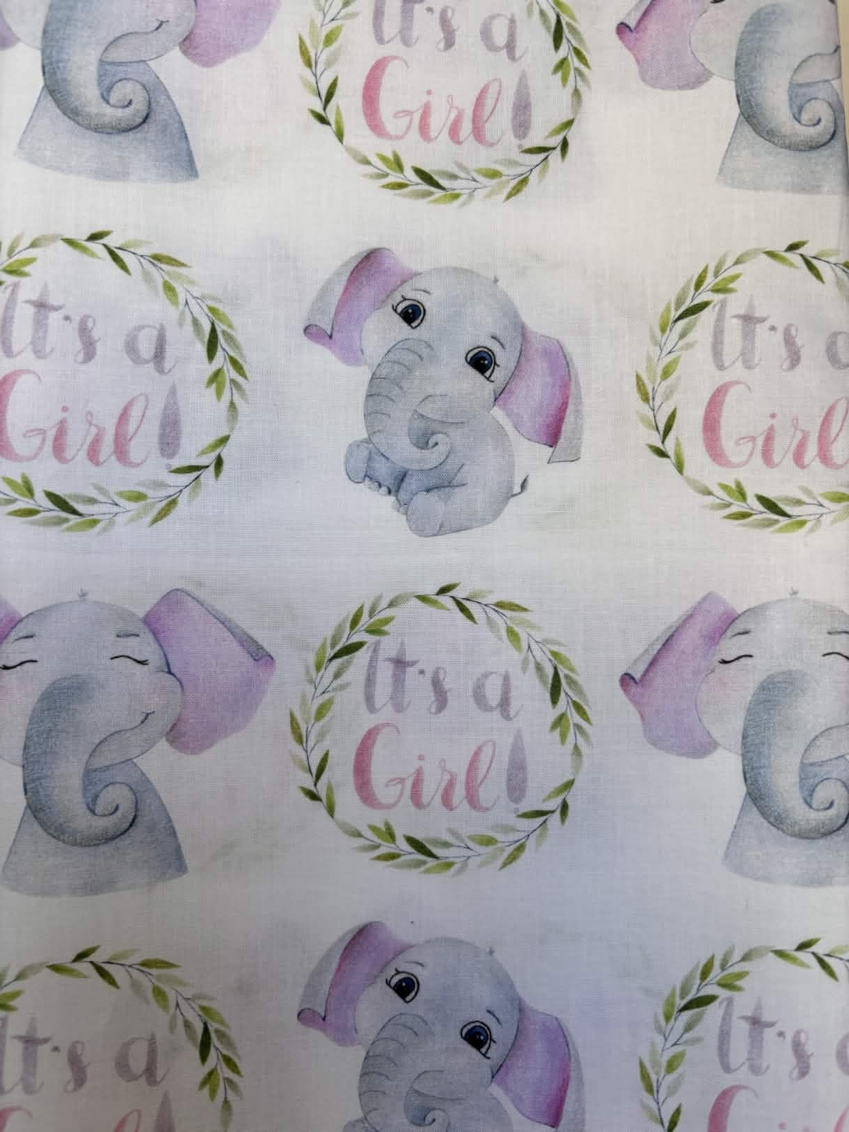 Coton éléphant it's girl